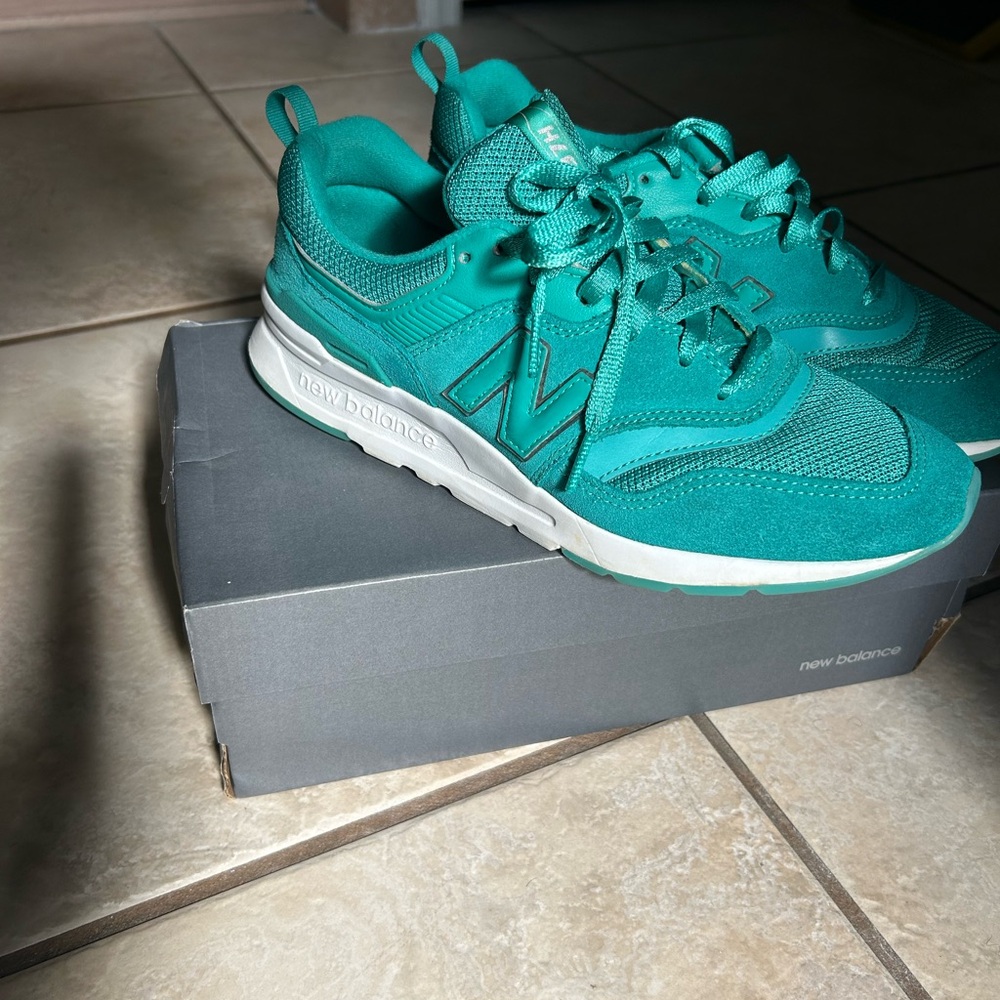 New Balance 997H Teal/Aqua Sneakers